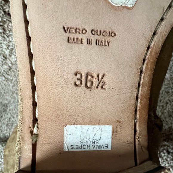 Emma Hope Women's Brown Leather Almond Toe Zipper Riding Boots. - Picture 10 of 11